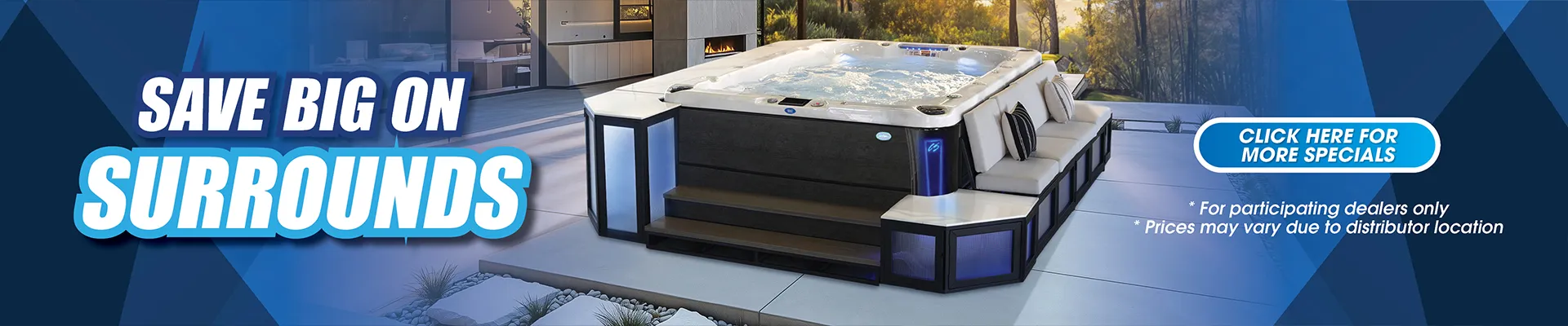 Calspas hot tub being used in a family setting - Aliso Viejo